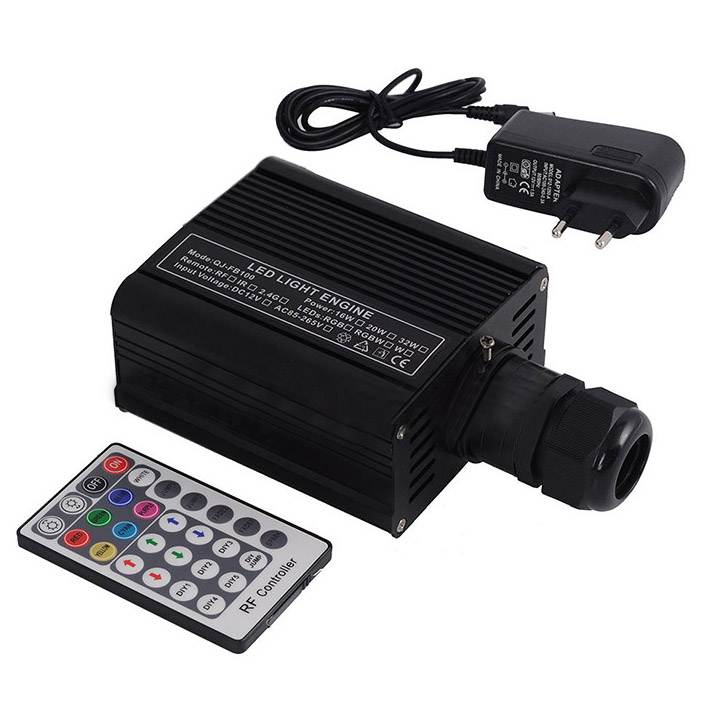 16w rgbw fiber optic light cheap